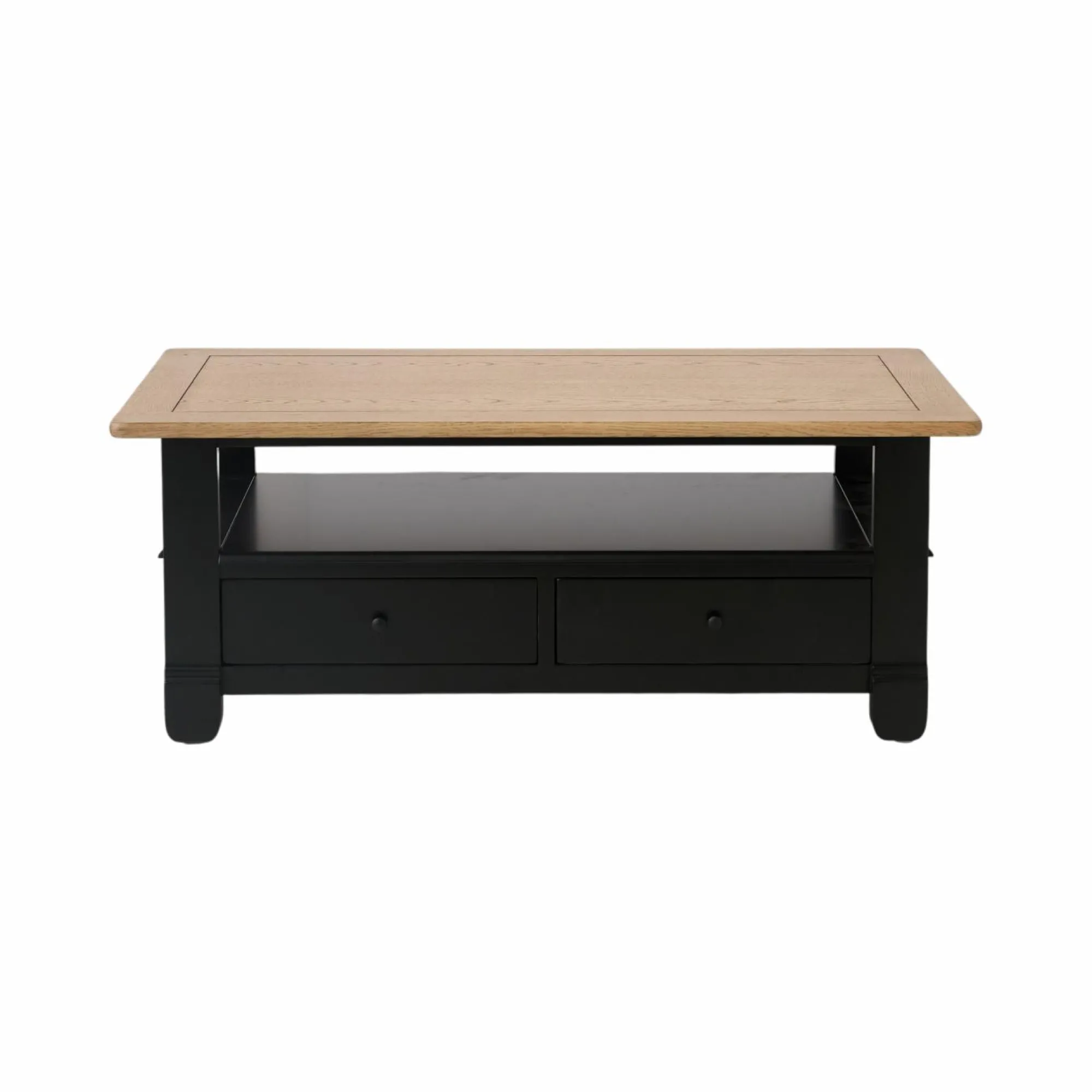 Camif Tables Basses>Table basse bois massif 2 tiroirs Embellie -