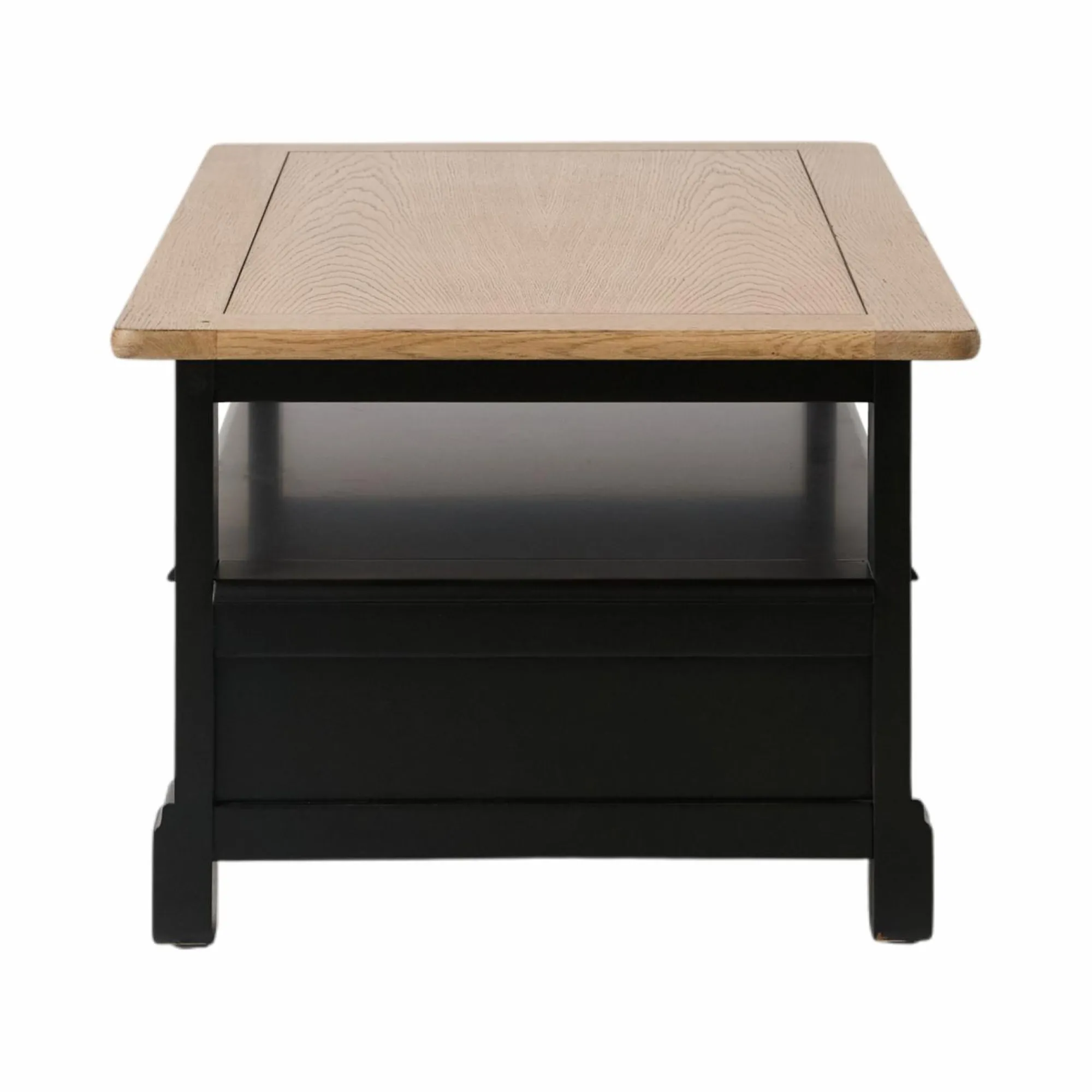 Camif Tables Basses>Table basse bois massif 2 tiroirs Embellie -