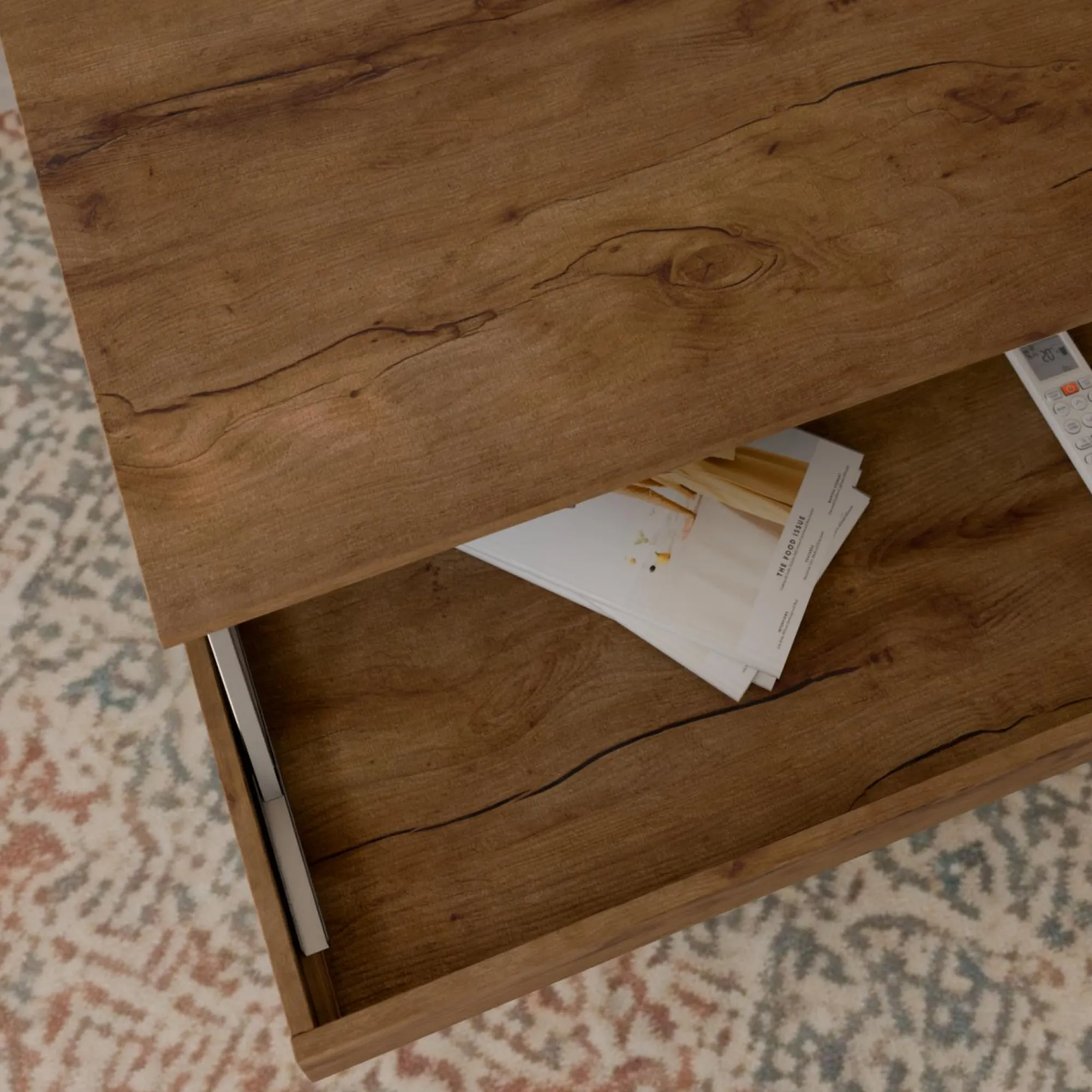 Camif Tables Basses>Table basse relevable décor bois Gabriela -