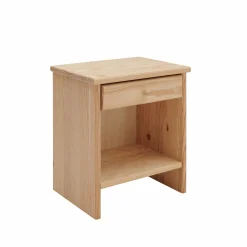 Enfant Camif Tables De Chevet|Tables De Chevet>Table de chevet 1 tiroir bois massif Iris - - Poignées Bois