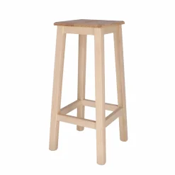 Camif Tabourets>Tabouret bois massif Edgar