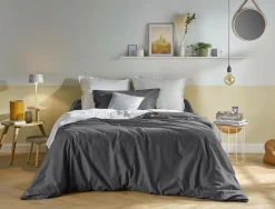 Camif Taies D'Oreiller>Taie coton bio Fil & Sens - - Taie d'oreiller 50 x 75 cm