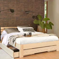 Camif Taies D'Oreiller>Taie de traversin percale bio Elise - - Taie de traversin 43 x 185 cm