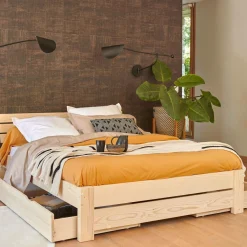 Camif Taies D'Oreiller>Taie d'oreiller percale bio Elise - - Taie d'oreiller 65 x 65 cm