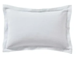 Camif Taies D'Oreiller>Taie d'oreiller volant perforé lin Suzette - - 50 x 75 cm