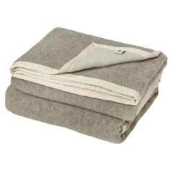 Camif Couvertures>TOISON D'OR Couverture 100% pure laine vierge sans teinture Pastorale - 180 x 240 cm