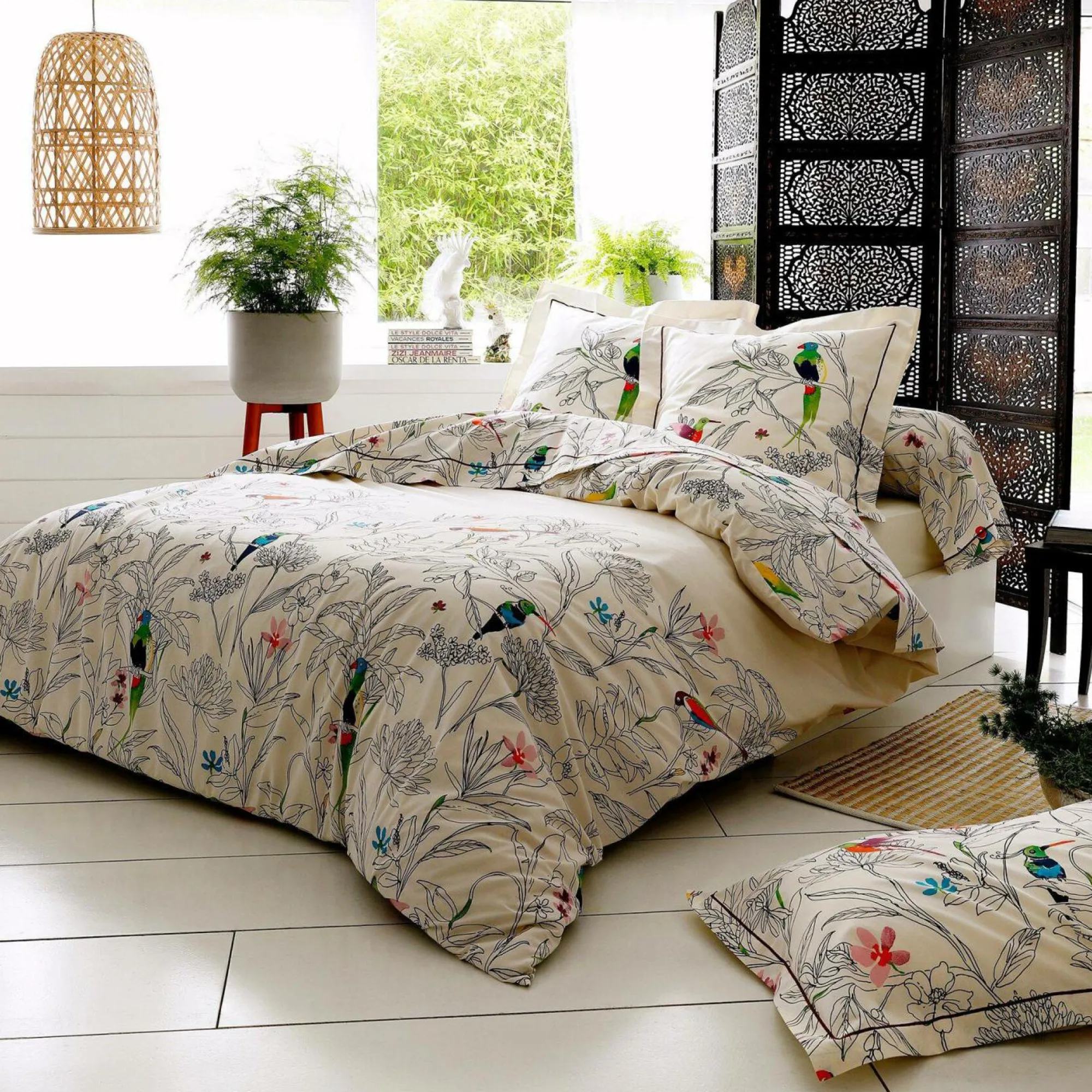Camif Housses De Couette|Taies D'Oreiller>TRADILINGE Housse de couette coton brut Amazonia - 200 x 200 cm