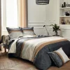 Camif Taies D'Oreiller|Housses De Couette>TRADILINGE Taie d'oreiller satin Tiago Noir - 50 x 70 cm