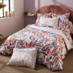 Camif Taies D'Oreiller>TRADILINGE Taie oreiller coton Perroquet Salsa - 50 x 70 cm