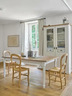 Camif Meubles Vitrines>Vaisselier blanc et bois Apolline